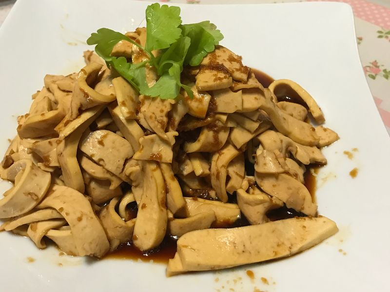 薑汁拌豆乾