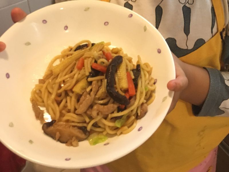 什錦炒麵