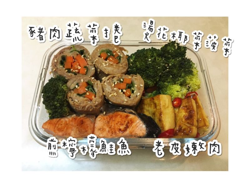 豬肉捲便當