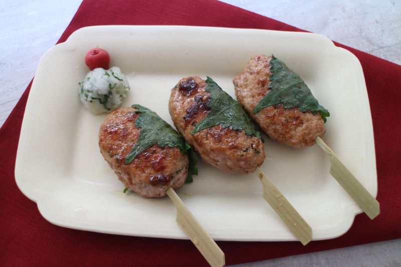 紫蘇梅雞肉餅