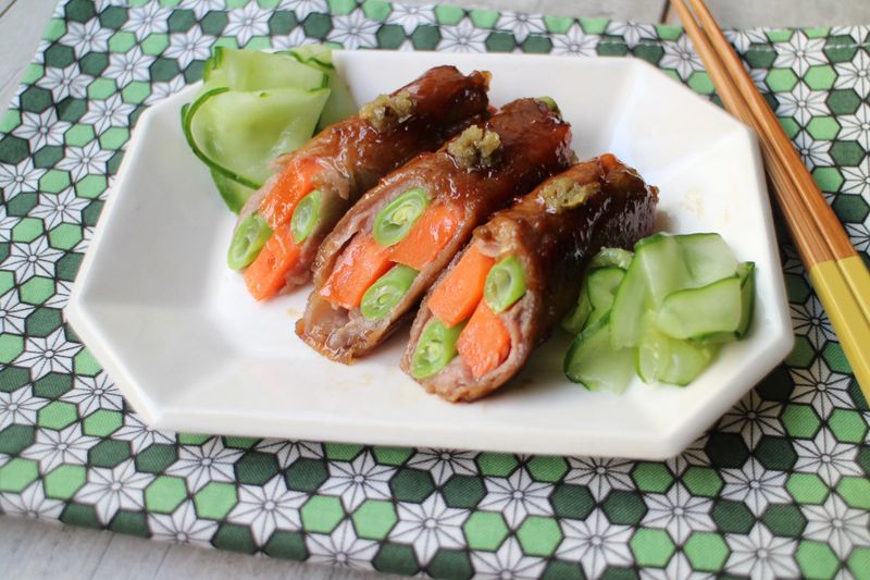 柚子胡椒風味雙色豬肉捲