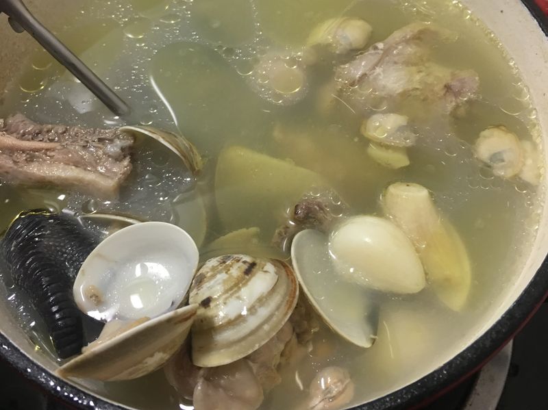 蒜頭雞湯