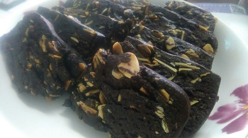 [甜點] 巧克力杏仁餅乾