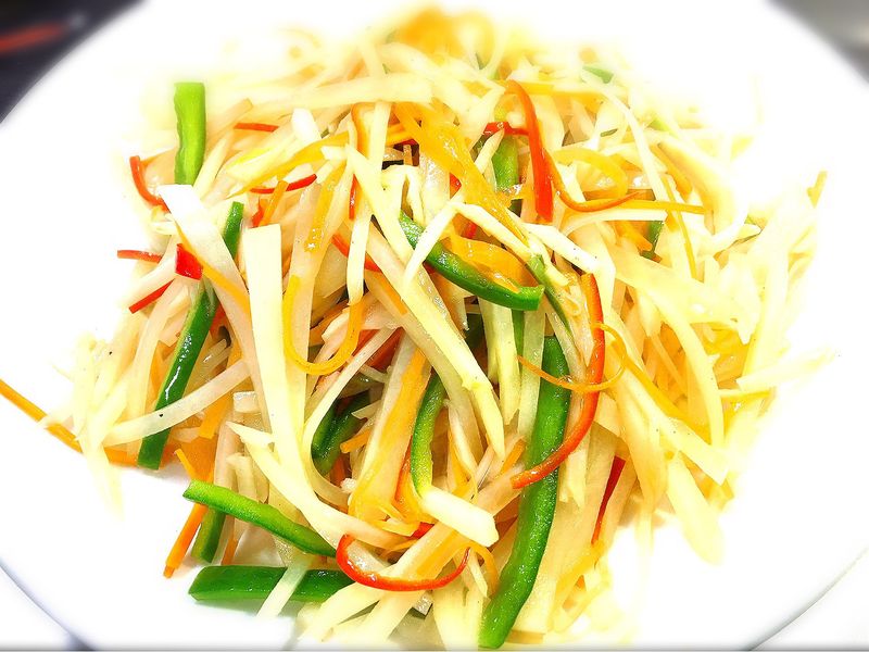辣炒脆土豆