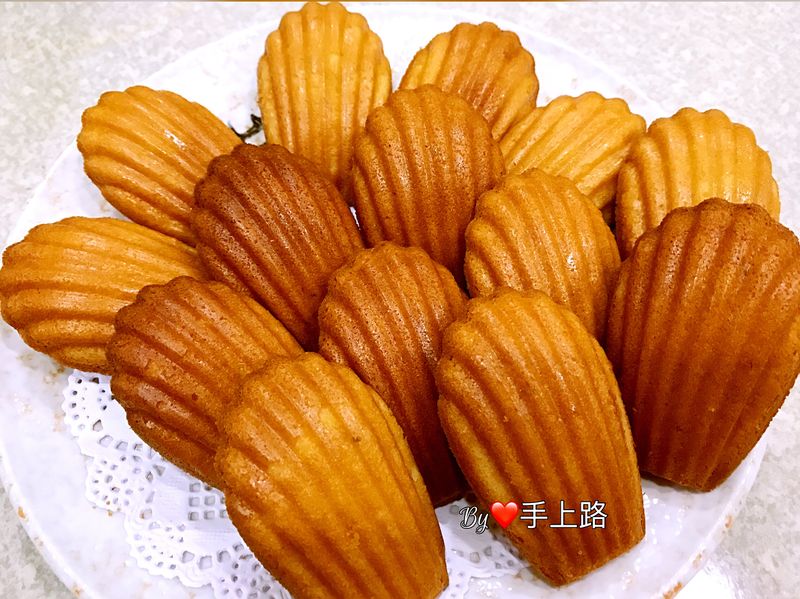 低熱量椰子油版《檸檬瑪德蓮蛋糕》