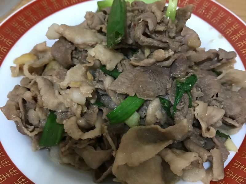 醬燒豬肉片