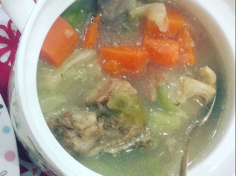 蔬菜排骨湯