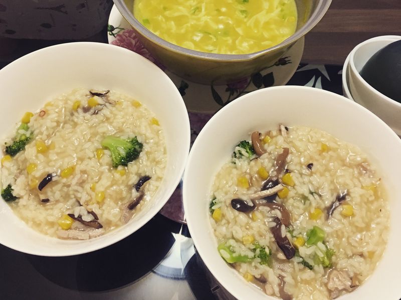 日式菇菇燉飯