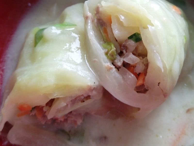 奶油高麗菜卷
