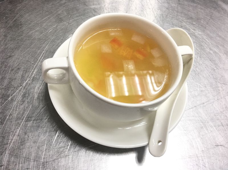 蔬菜片湯