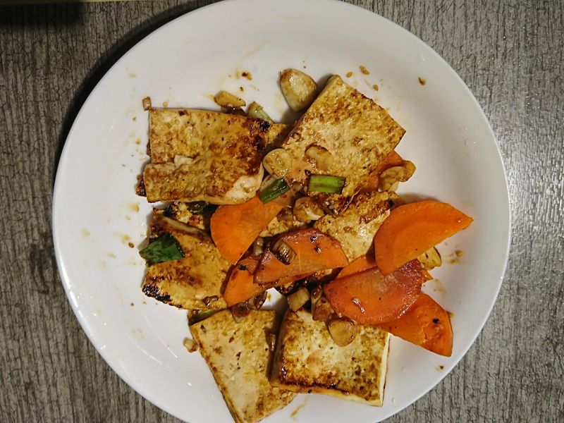 炭燒石板豆腐