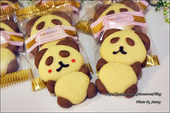 萌萌der~療癒系立體貓熊手工餅乾