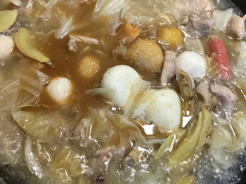 簡易麻油雞湯