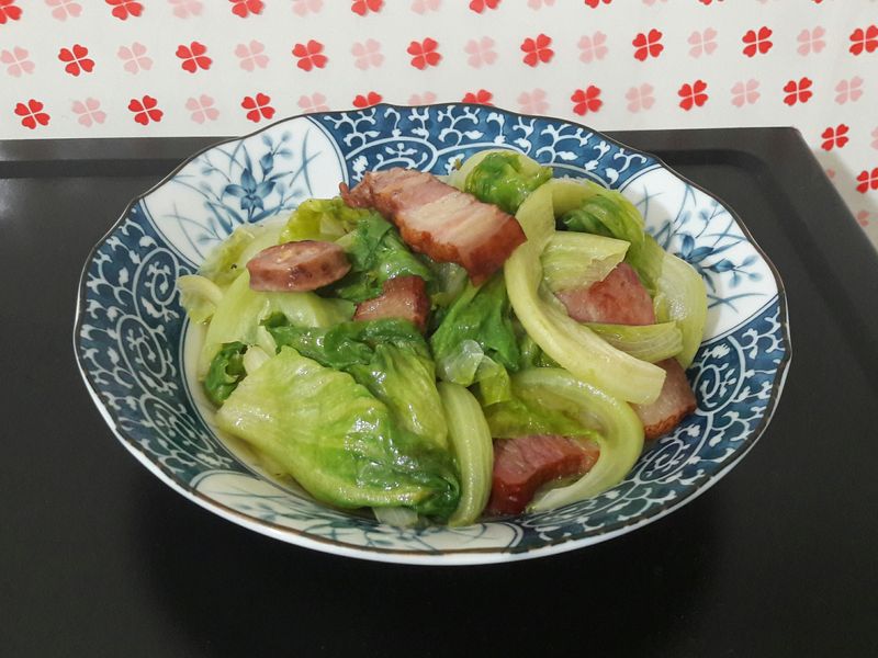 超簡易臘肉大陸妹