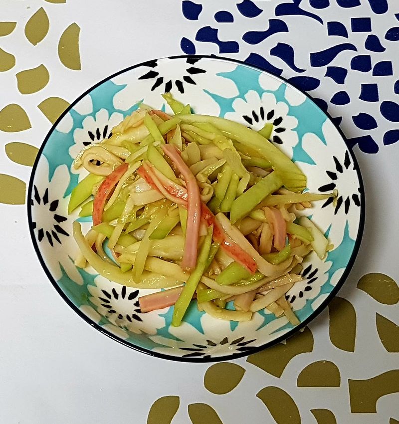 (韓式)蟹肉棒涼拌小黃瓜게맛살 오이냉채