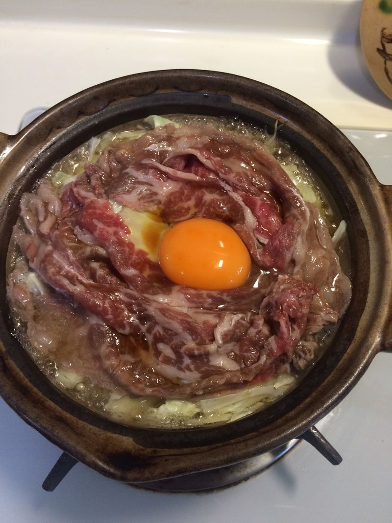 牛肉壽喜燒