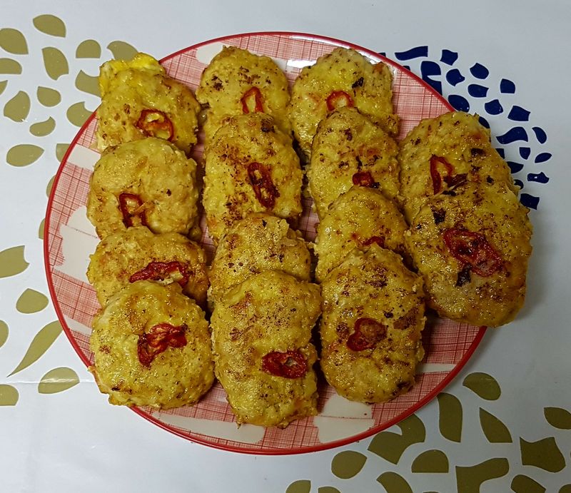 (韓式)煎豬肉丸 동그랑땡