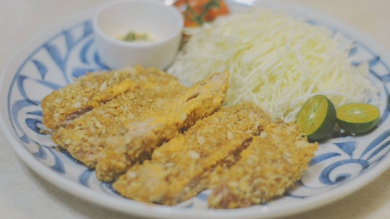 偽炸起司豬排∣肉片變豬排