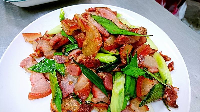 蒜苗臘肉
