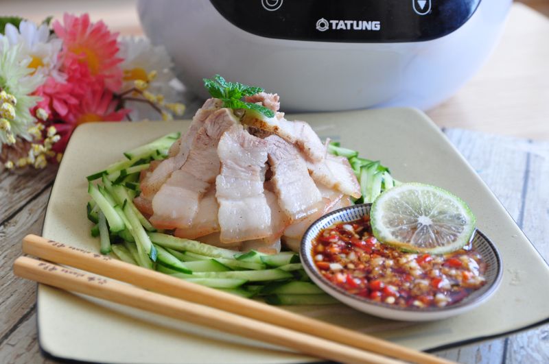 椒鹽蒜泥白肉