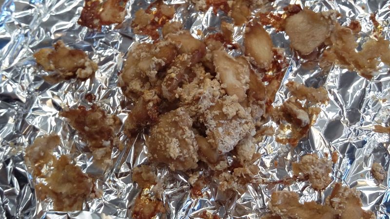 烤的鹹酥雞