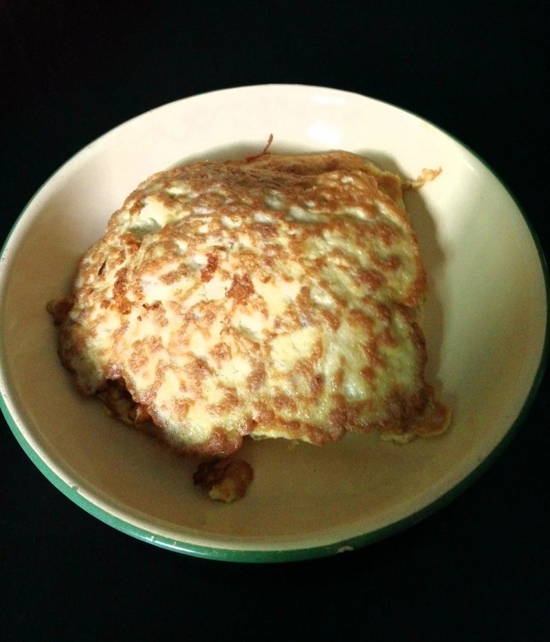 猪肉煎蛋饼