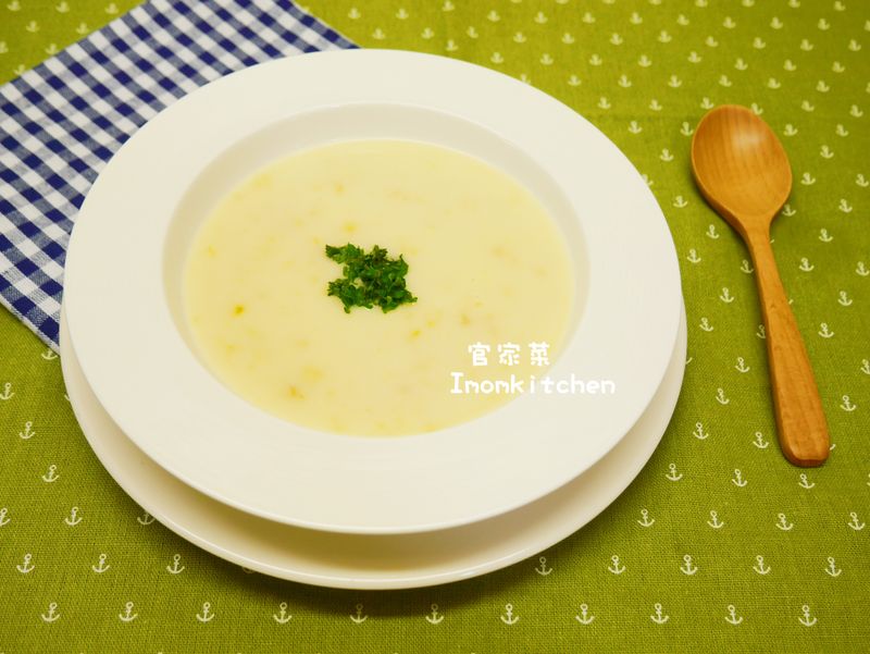 西餐丙級-奶油玉米濃湯