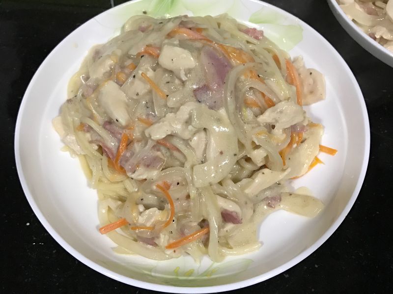 雞肉培根義大利麵