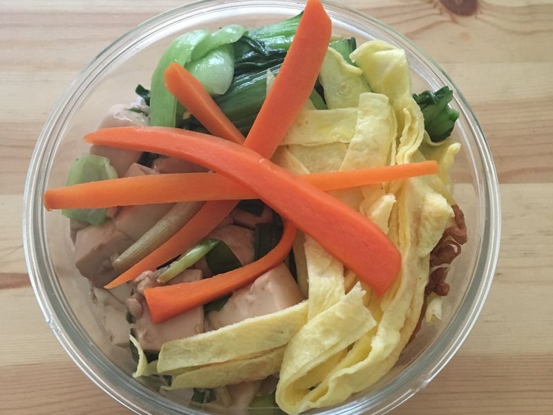 醬燒豆腐菜便當