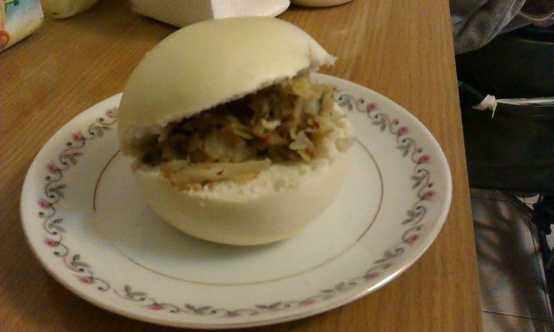 牛肉高麗菜饅頭夾心
