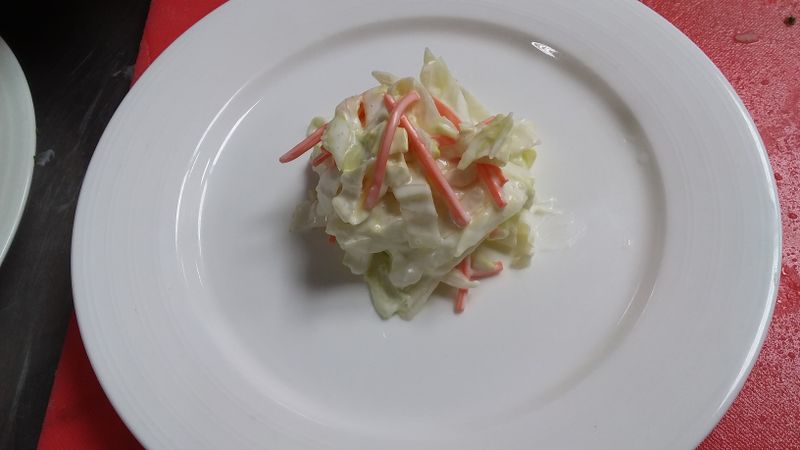 高麗菜絲沙拉