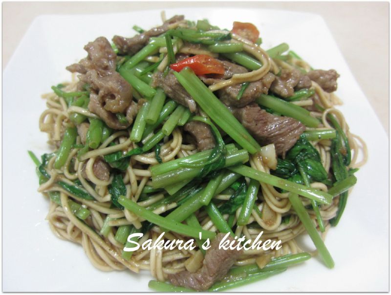 ♥我的手作料理♥沙茶炒麵