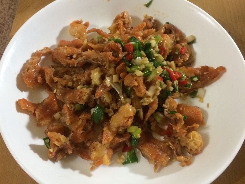 涼拌去古雞爪