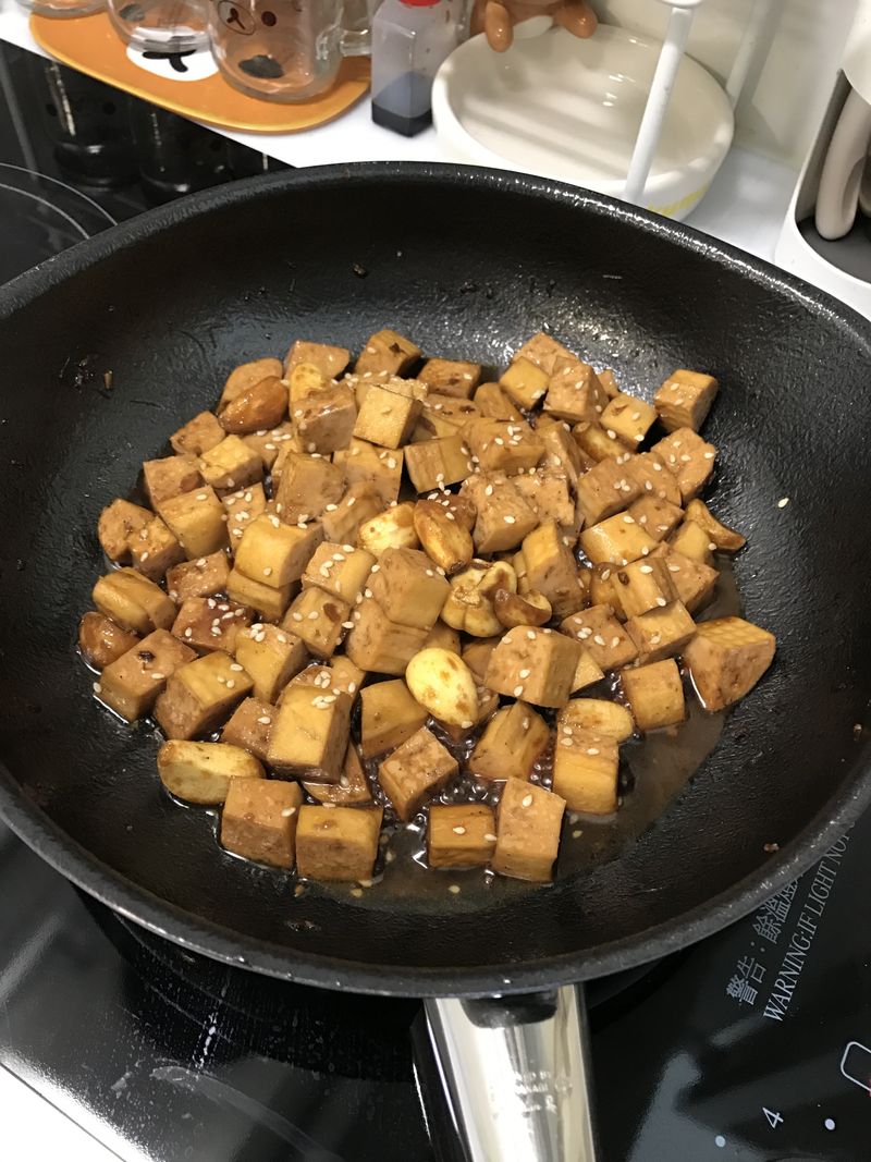 五香炒豆干