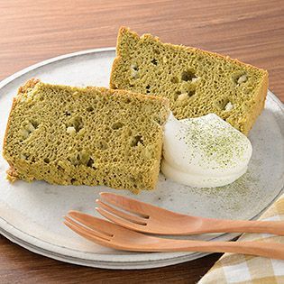 【Tomiz小食堂】抹茶白巧克力戚風蛋糕