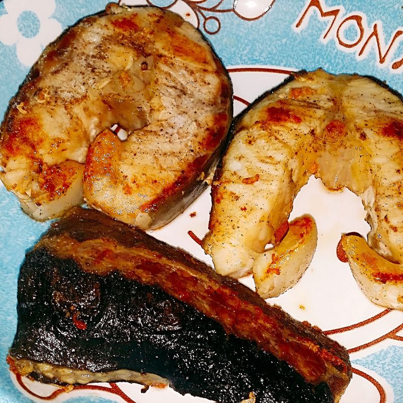 🐟🐬香煎鱘龍魚片