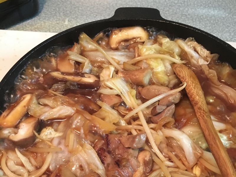 雞肉壽喜燒鍋