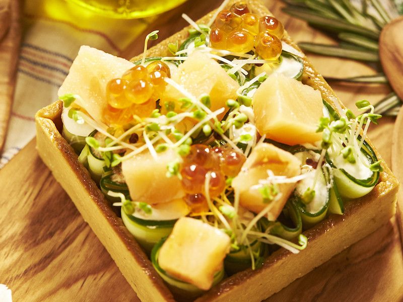 煙燻鮭魚鹹派