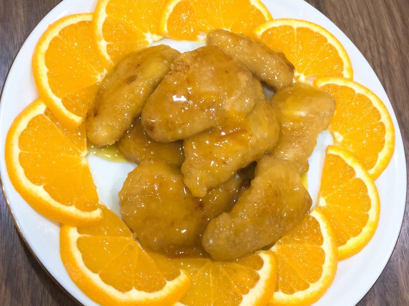 橙汁魚片