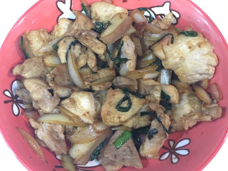 鐵板洋蔥豬