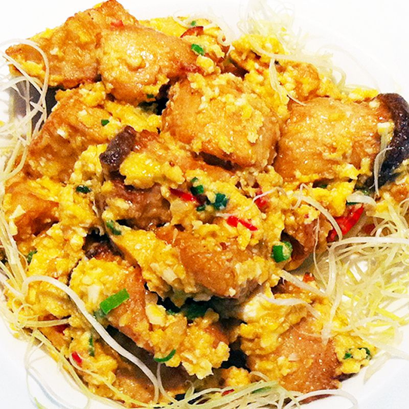 【厚生廚房】鹹蛋杏鮑菇