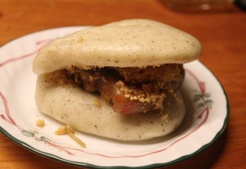 刈包,滷焢肉