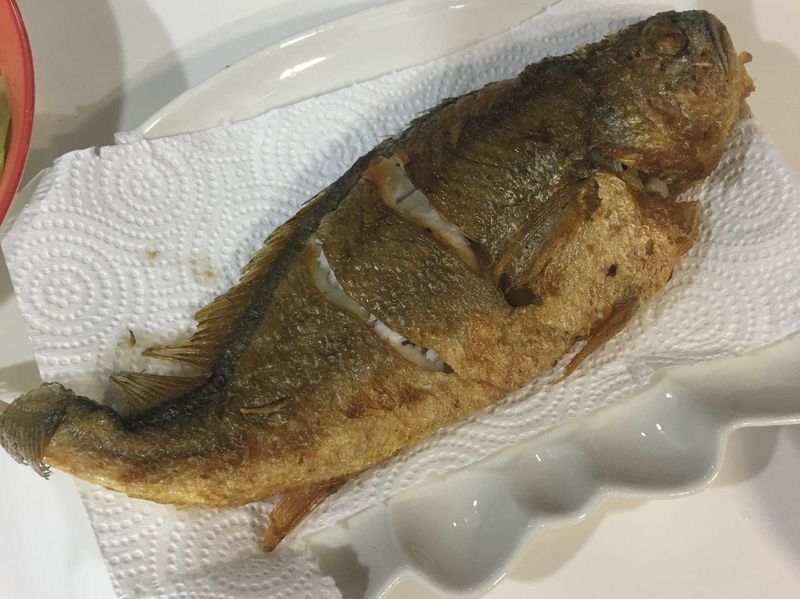 煎黃魚