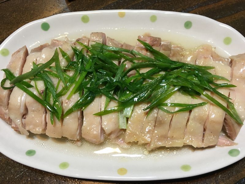 【電鍋】葱油雞