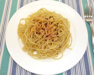 【低蛋白】鱈魚子義麵(p1.1)
