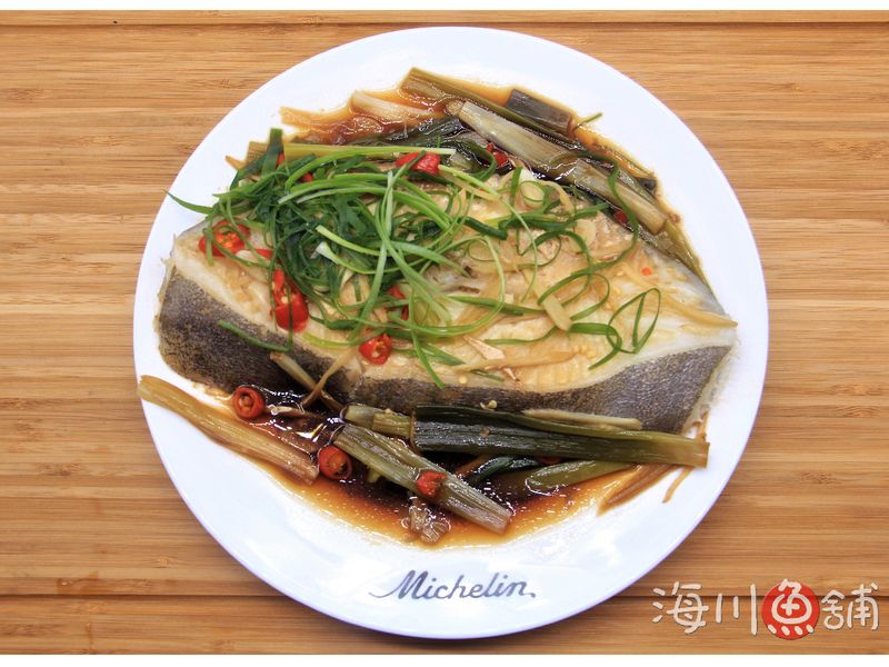 清蒸鱈魚.扁鱈.大比目魚【海川魚舖】