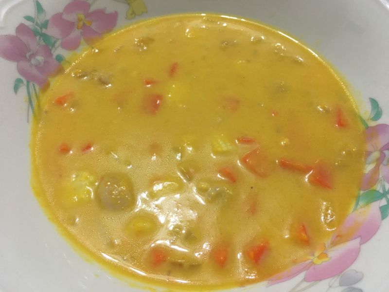 雞蓉南瓜濃湯
