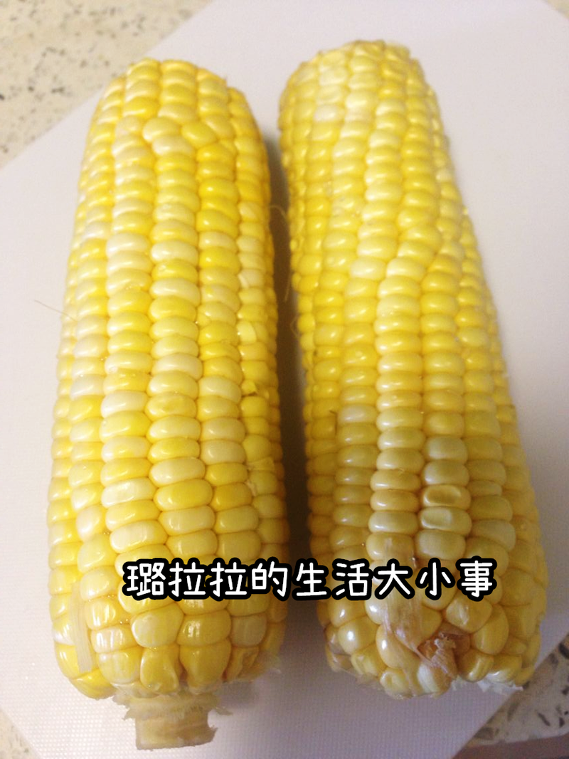 烤箱烤玉米　