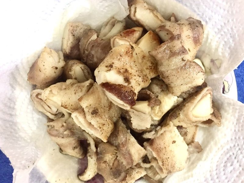 五花肉捲杏鮑菇