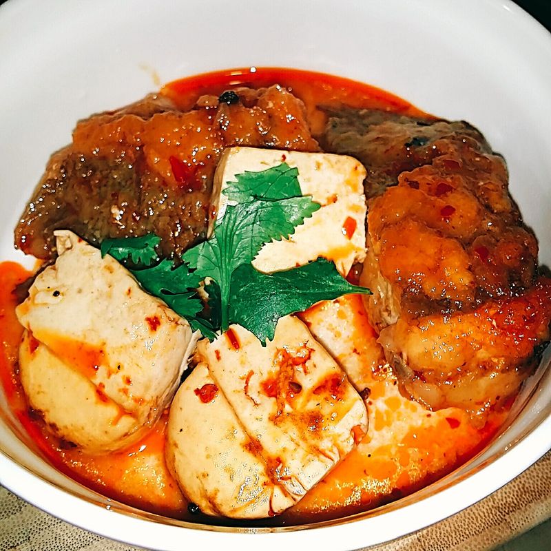🌶🔳🐠麻辣豆腐魚